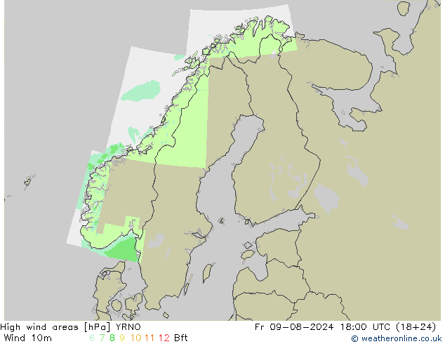 Windvelden YRNO vr 09.08.2024 18 UTC