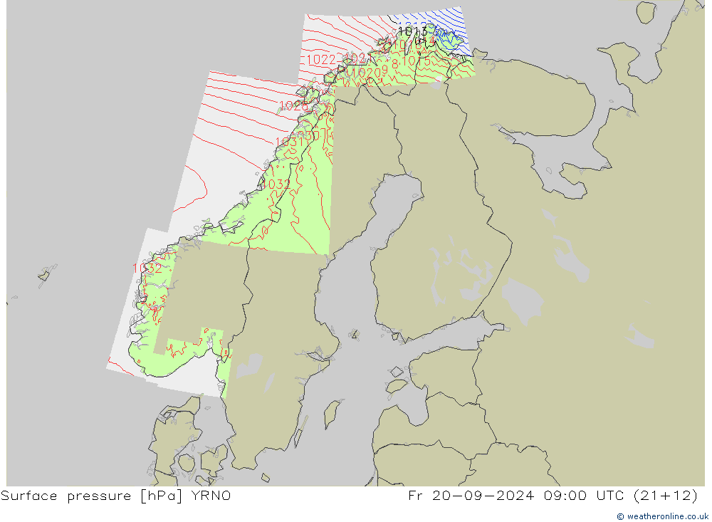 ciśnienie YRNO pt. 20.09.2024 09 UTC