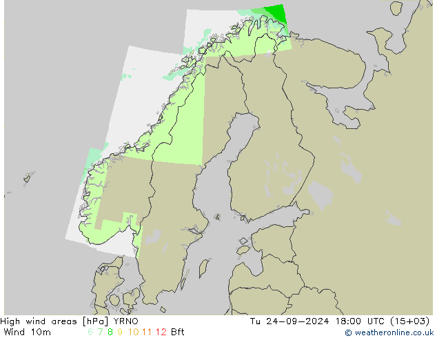 High wind areas YRNO Tu 24.09.2024 18 UTC